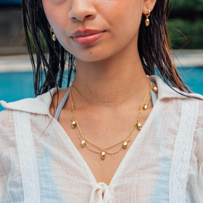 Mango Mala Gold Necklace