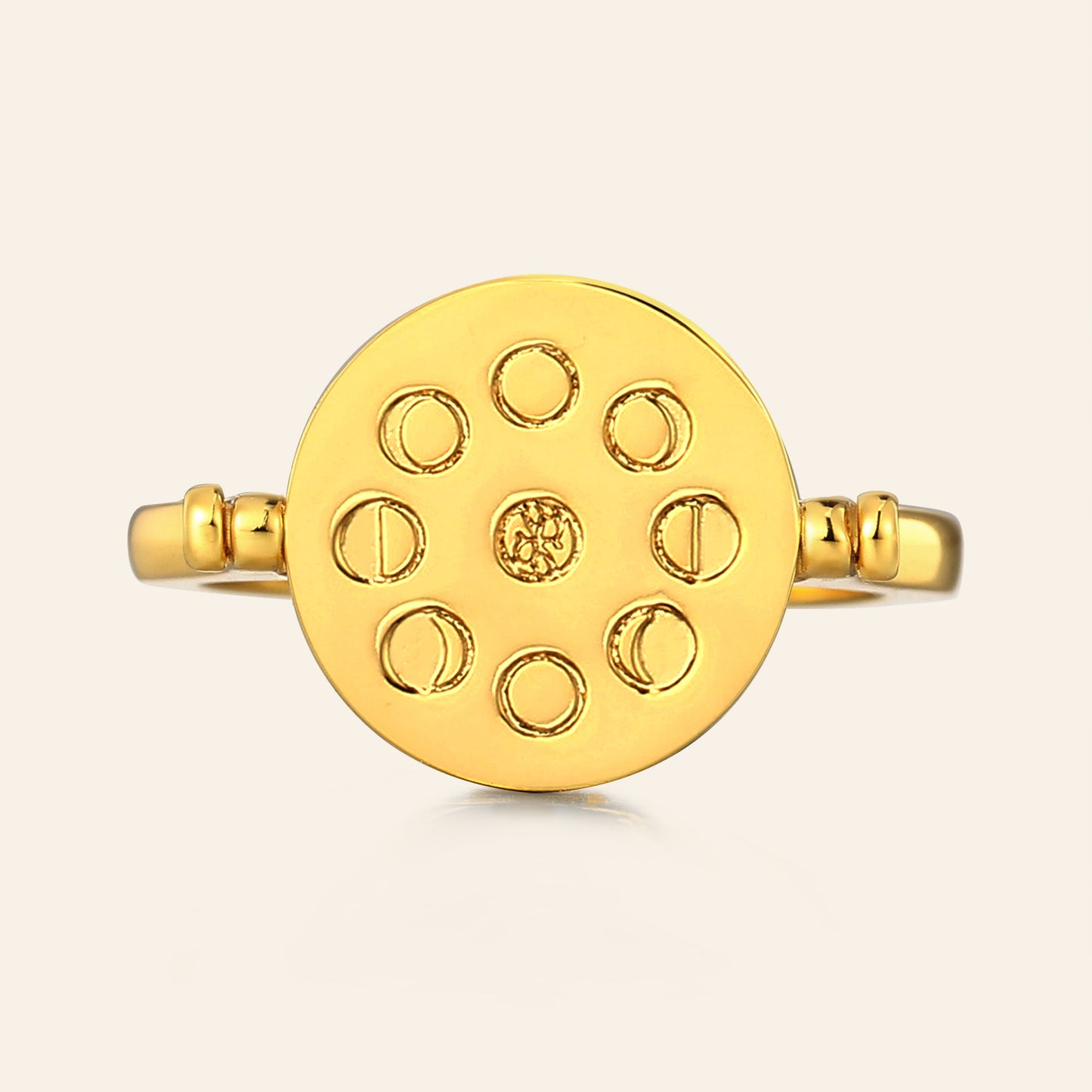 Moon Swivel Ring