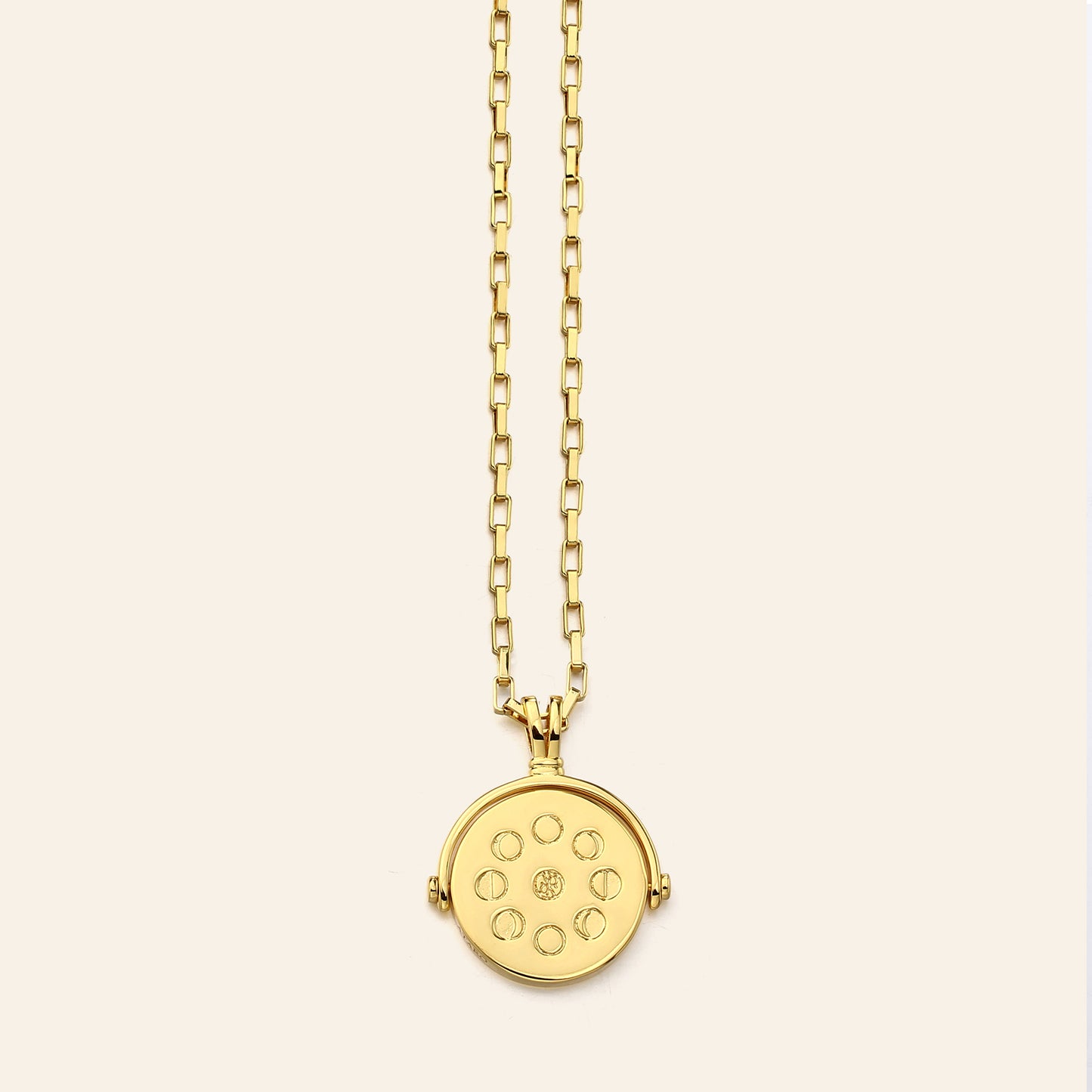 Moon Swivel Necklace