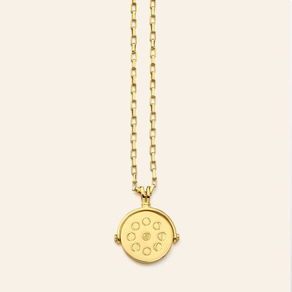 Moon Swivel Necklace