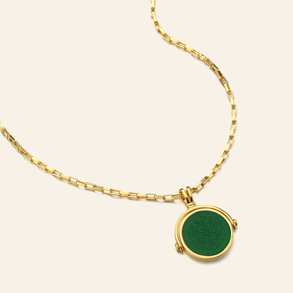 Moon Swivel Necklace