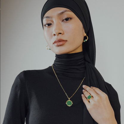 Moon Swivel Necklace