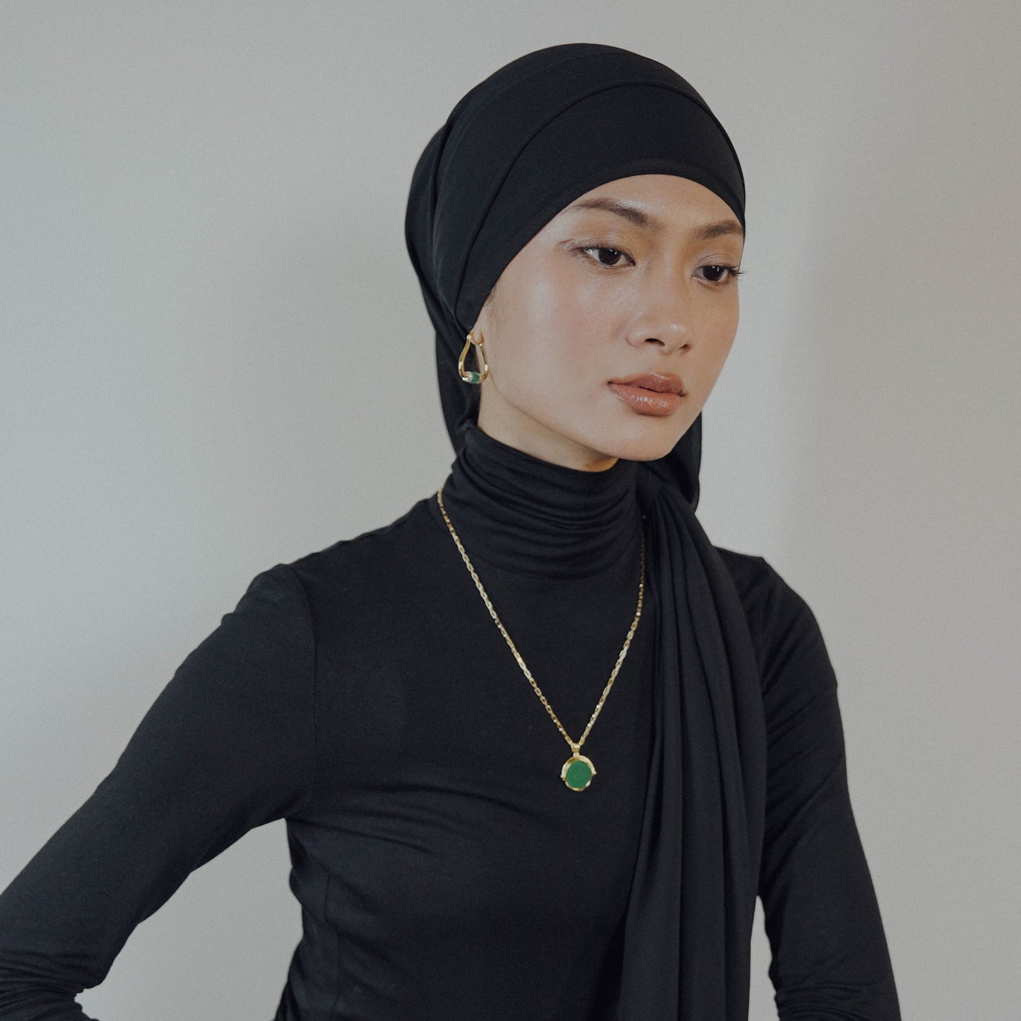 Moon Swivel Necklace