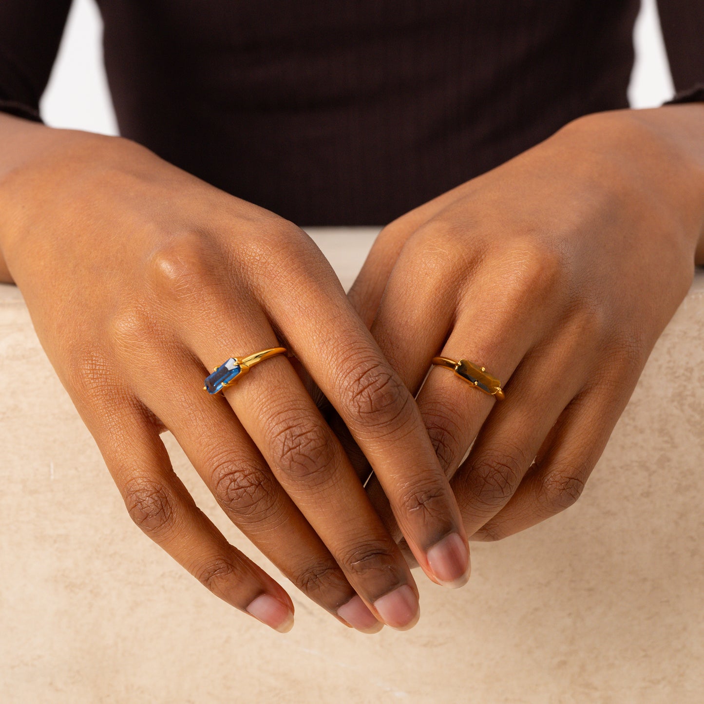 Parsi Ring Sapphire Blue